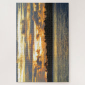 Puzzle coucher de soleil sur la plage (Vertical)