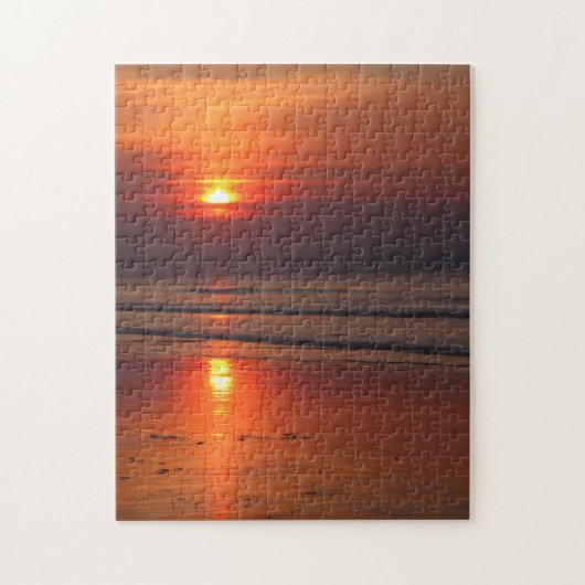 Puzzle Coucher de soleil sur la plage - 11x14 - 252 pcs (Vertical)