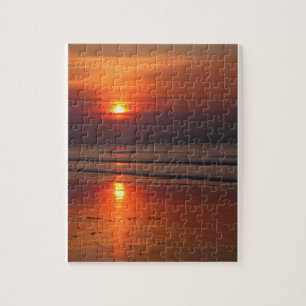 Puzzle Coucher de soleil sur la plage - 8x10 - 110 pcs.