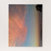 Puzzle Coucher de soleil sur la plage de Biarritz (Vertical)