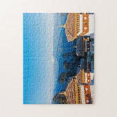 Puzzle Coucher de soleil sur le col de Dochula - Bhoutan, (Vertical)