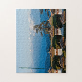 Puzzle Coucher de soleil sur le col de Dochula - Bhoutan, (Vertical)