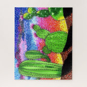 Puzzle - coucher de soleil sur le désert (Vertical)