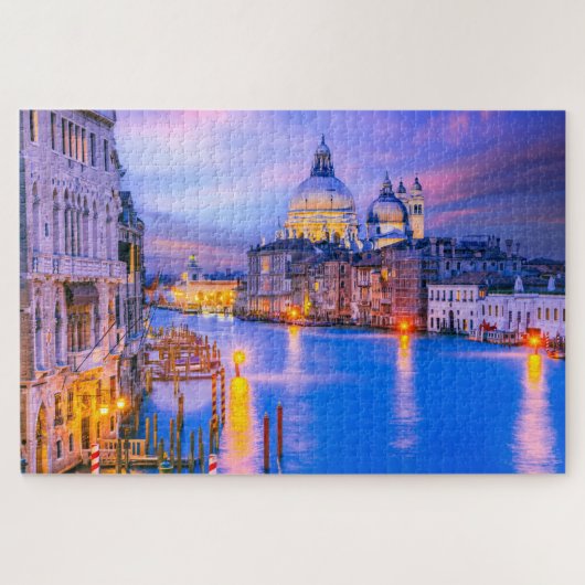 Puzzle Coucher de soleil sur le Grand Canal de Venise  (Horizontal)