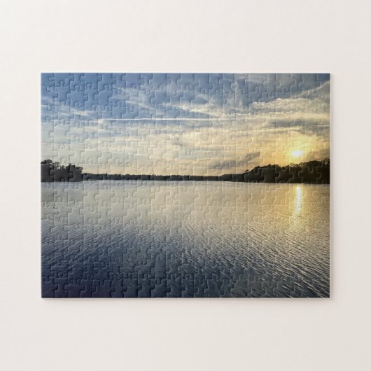 Puzzle Coucher de soleil sur le lac Wildcat (Horizontal)