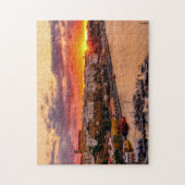 Puzzle Coucher de soleil sur le port de Mahon - Minorque, (Vertical)