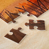 Puzzle Coucher de soleil sur les Everglades, par Gary Pol (Côté)