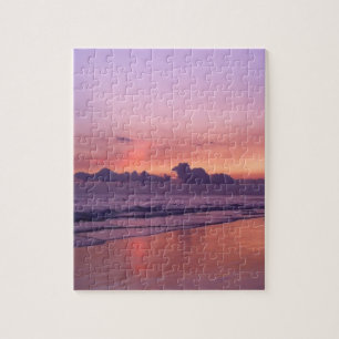 Puzzle Coucher de soleil sur l'océan