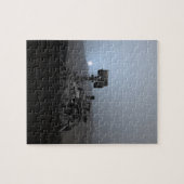 Puzzle Coucher de soleil sur Mars Curiosity (Horizontal)