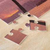 Puzzle Coucher de soleil sur Moorea depuis la plage de So (Côté)