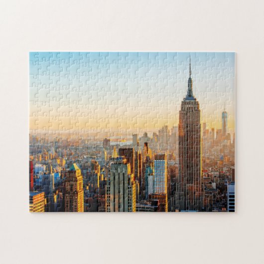 Puzzle Coucher de soleil sur New York (Horizontal)