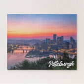 Puzzle Coucher de soleil sur Pittsburgh, Pennsylvanie (Horizontal)