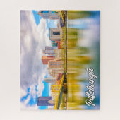 Puzzle Coucher de soleil sur Pittsburgh, Pennsylvanie (Vertical)