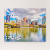 Puzzle Coucher de soleil sur Pittsburgh, Pennsylvanie (Horizontal)