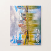 Puzzle Coucher de soleil sur Pittsburgh, Pennsylvanie (Vertical)