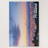 Puzzle Coucher de soleil sur Portland, Oregon (Vertical)
