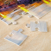 Puzzle Coucher de soleil sur Rome, Italie (Côté)