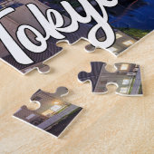 Puzzle Coucher de soleil sur Tokyo, Japon (Côté)