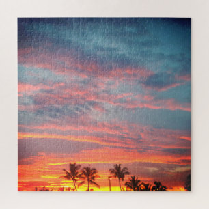Puzzle Coucher de soleil tropical