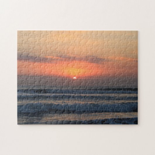 Puzzle Coucher de soleil tropical (Horizontal)