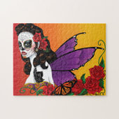 Puzzle Coucher de soleil velu de sucre SKull (Horizontal)