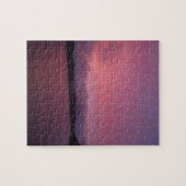 Puzzle Coucher de soleil violet sur le lac Arrowhead (Horizontal)