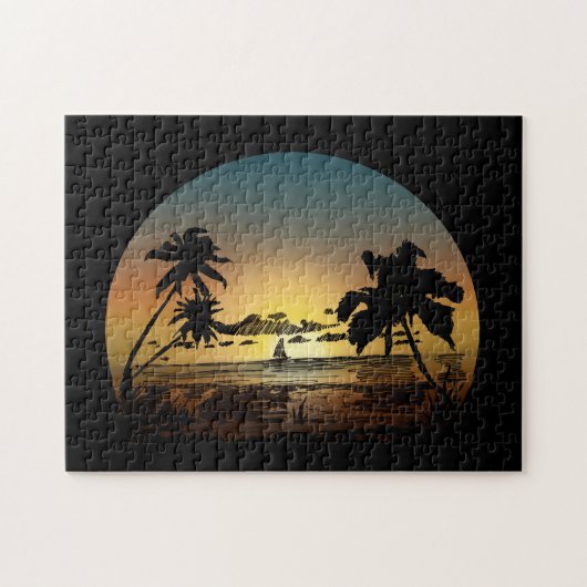 Puzzle Coucher du soleil (Horizontal)