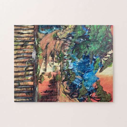 Puzzle Coucher du soleil (Horizontal)