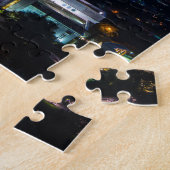 Puzzle Coucher du soleil abondant de temple mormon de Lds (Côté)