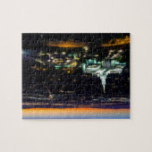 Puzzle Coucher du soleil abondant de temple mormon de Lds (Horizontal)