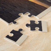 Puzzle Coucher du soleil au pilier de Santa Monica (Côté)