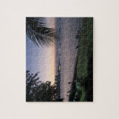 Puzzle Coucher du soleil… Chonburi, Thaïlande de plage de (Vertical)