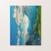 Puzzle Coucher du soleil dans les montagnes (Vertical)