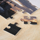 Puzzle Coucher du soleil de plate-forme de forage (Côté)