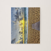 Puzzle Coucher du soleil de Puzzle-Océan de jeu (Vertical)