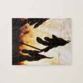 Puzzle Coucher du soleil de soja (Horizontal)