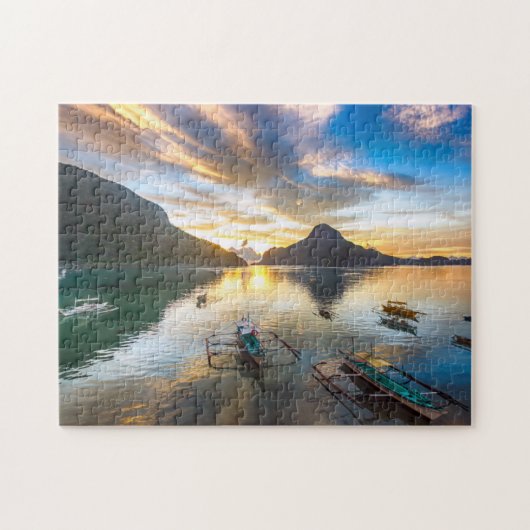 Puzzle Coucher du soleil en EL Nido (Horizontal)