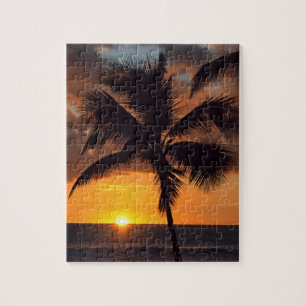 Puzzle Coucher du soleil hawaïen - 8x10 - PC 110