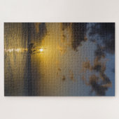 Puzzle Coucher du soleil, Mer, Bateau (Horizontal)