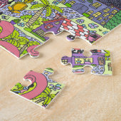 PUZZLE COUCHER DU SOLEIL PSYCHÉDÉLIQUE (Côté)