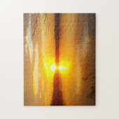 Puzzle Coucher du soleil sur un lac (Vertical)