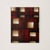 Puzzle Couleur Brown Abstraite or (Vertical)