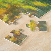 Puzzle Couleur d'aquarelle de peinture de chute solaire (Côté)