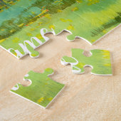 Puzzle Couleur d'aquarelle fleurie (Côté)