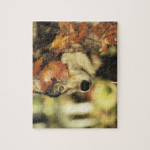 Puzzle Couleur d'automne de loup (lupus de Canis) | (Vertical)