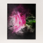 Puzzle Couleur de fleur rose - bb (Vertical)