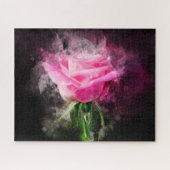Puzzle Couleur de fleur rose - bb (Horizontal)