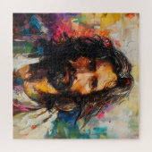Puzzle Couleur de religion Jésus Christ (Horizontal)