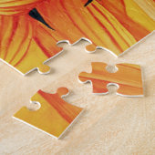 Puzzle Couleur de tournesol jaune peinture d'art original (Côté)