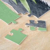 Puzzle Couleur d'eau douce Panda Bear & Baby (Côté)